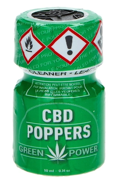 Poppers CBD Green Power - Bio et intense pour détente
