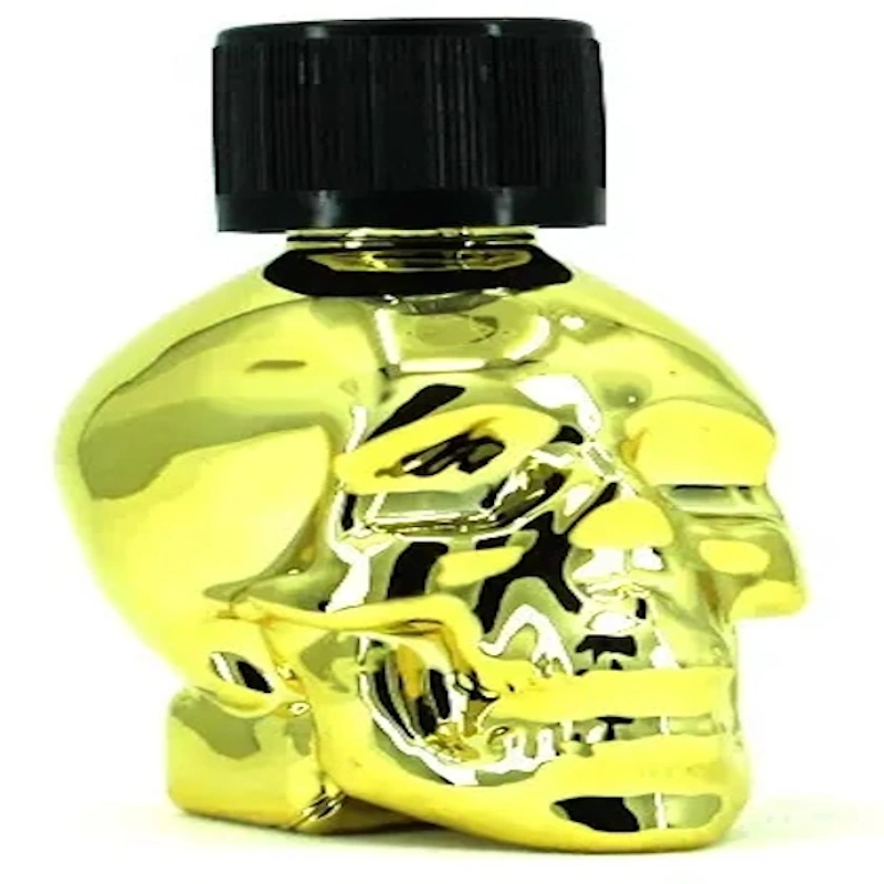 Poppers CBD Skull Gold - Puissant et euphorisant légal France
